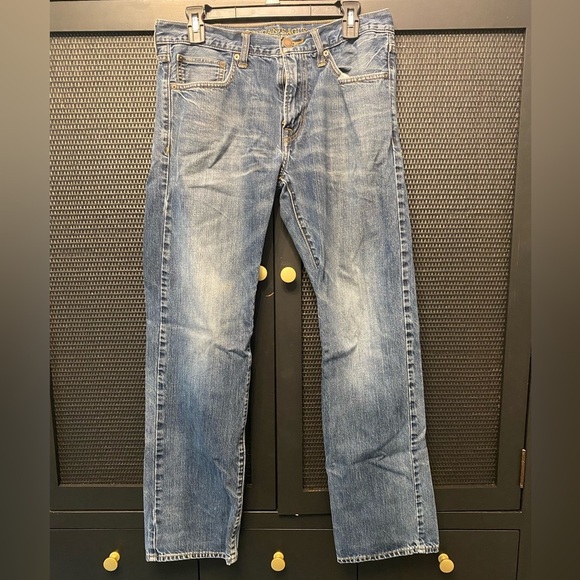 American Eagle Outfitters Original Straight 31/32 31 Waist 32 Length Men’s Jean - Picture 1 of 6